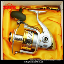 Fitted with Powerful Mechanism Spinning Fishing Reel